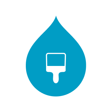 Exindru - Experts in Drupal - website icon - our Drupal services - theming